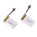 YouCute 3pcs 7.4V 500mAh Battery and 1to5 Charger for JJRC H8D H8C F182 F183DH F183 RC Quadcopter Drone Spare Parts