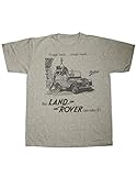 Hotfuel Men's Land Rover Tough Loads T-Shirt XL Grey