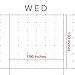 Lushleaf Designs 2024 Large Dry Erase Wall Calendar - 25