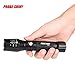 VIASA 5000 Lumens X800 Zoomable XML T6 LED Tactical Flashlight+18650 Battery+Charger+Case