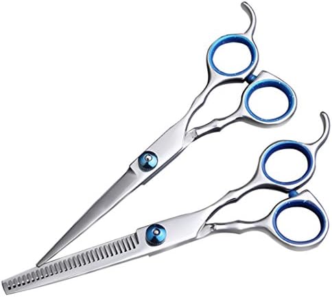 2Pcs Professional Hair Cut Scisor Barbershop Styling Hairdressing Tools