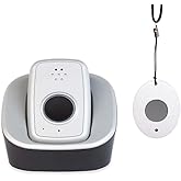 ADT - On-The-Go Mobile Medical Alert System for Seniors - GPS Capabilities, Included Waterproof Wearable Panic Button, 24/7 U.S. Based Monitoring (Neck Pendant)