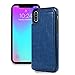 iPhone Xs Max Wallet Case, iPhone Xs Max Case with Credit Card Holder, Shuyo Premium Leather Kickstand Durable Shockproof Protective Cover for iPhone Xs Max (6.5 Inch) - Blue