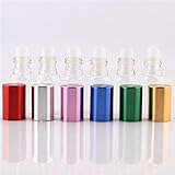 5Ml 10ML 6Pcs Clear Glass Essential Oil Roller