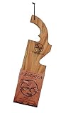 Scrapesation Wooden Oak Grill Grate Scraper