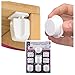Magnetic Cabinet Locks Baby Safety - 4 Child Baby Lock Adhesive No Drill Hidden Safety Locks for Child Safety Baby Proof Childproof Baby Proofing Drawer Lock Cabinets Drawers Dresser by Top Safety