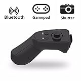 Bluetooth Remote Controller, Hizek Wireless Joystick 3D Glasses Handle Gamepads Mouse for iOS Android Smartphone(Battery Not Included)