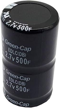 gfjfghfjfh 1/2/6/10x Black 2.7V Farad Capacitor 500F 35x60mm Super 2.7V 500F Capacitor Super Capacitor 2.7V 500F Ultra Capacitor