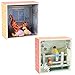 Hallmark (2 Piece Winnie The Pooh Disney Figurines Sets Shadow Box Figures: Tigger and Pooh Bear, Best Friends