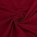Adreamly Women's Casual Summer Short Sleeve Loose Strappy Cold Shoulder Tops Basic T Shirts Blouses Burgundy 2X-Large