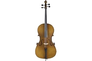 COOBL Full Size 4/4 Cello,Handmade Varnish Solid Wood Cello Kit with Bag, Bow, Rosin for Adults Student Beginners Amateurs. (Golden)