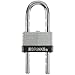 BRINKS - 40mm Laminated Steel Keyed and Warded Padlock with Adjustable Shackle - Chrome Plated with Hardened Steel Shackle