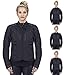Nomad Motorcycle Jacket for Women Ironborn Cordura Textile for Riding. Armored for Impact Protection Cruiser Sports Enduro. (as1, alpha, s, Black)