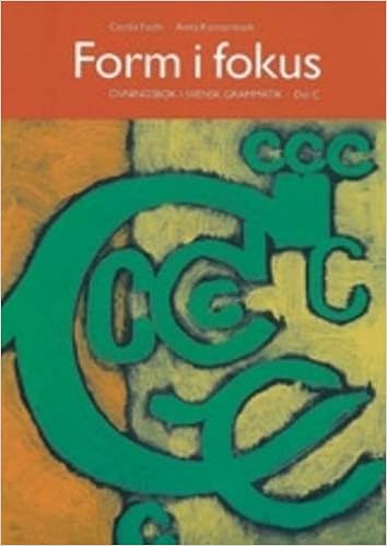 Form I Fokus Ovningsbok I Svensk Grammatik Book C Swedish