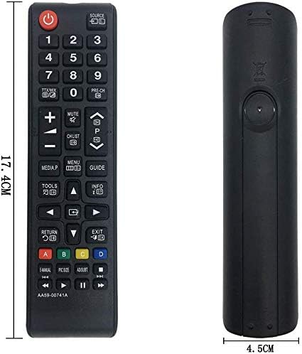 for jvc remote control rm-c3231 for jvc tv remote Smart 4K LED TV, Pre programming, black - Image 3