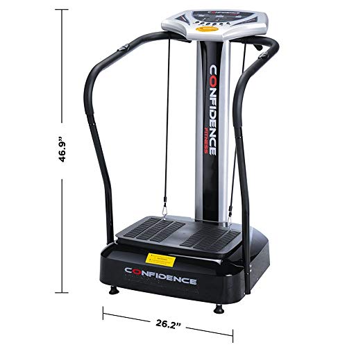 Confidence-Fitness-Slim-Full-Body-Vibration-Platform-Fitness-Machine-Black