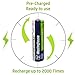 24pc Westinghouse Pre Charged Always Ready AA 1.2 Volt 800mAh Ni-Mh Rechargeable Battery for Solar Garden Lights …