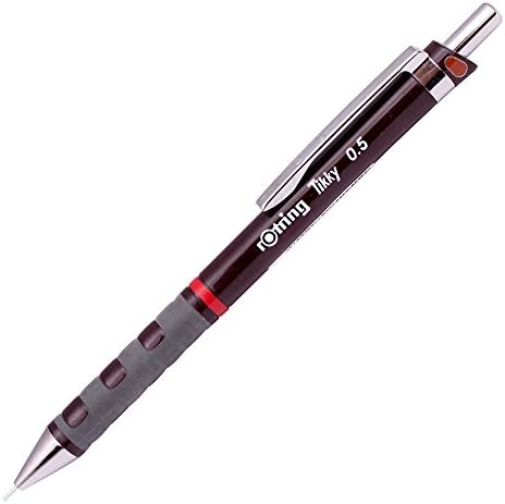 Rotring Tikky Soft Grip 0.5 mm Mechanical Pencil Drafting (Brown)