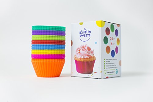 3 Boston+Sweets+Silicone+Cupcake+Liners