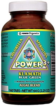 Blue Green Algae Power 3+ 400mg 160 Tablets
