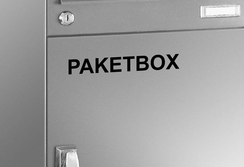 Parcel Box Sticker Symbol Sticker for Your Parcel Box (RPMt6/6) (10 cm)
