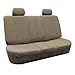 FH Group Car Seat Covers Supreme Cloth Seat Covers Airbag and Split Rear Universal Fit, Automotive Seat Covers Interior Accessories for Cars Vans Trucks and SUV Full Set Taupe Car Accessories