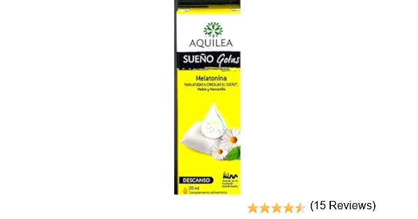 Aquilea Sueño Gotas - Melatonina, 20 ml