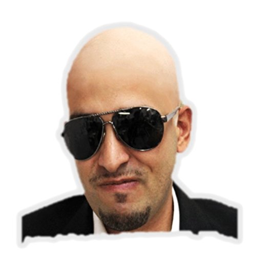Bald Cap Latex Appliance Halloween Mens Skin Head Shaved Prosthetic Make-up - Thumbnail 3