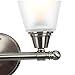 Hampton Bay GJK1392A-2/BN Light Brushed Nickel Vanity Sconce