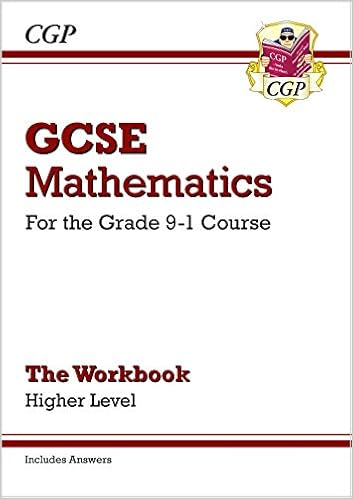 Gcse Maths Workbook Higher Grade 9 1 Cgp Books Amazon Com Books