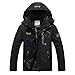 EQUICK Windproof Waterproof Outdoor Snow Jacket Winter Hooded Mountain Sports Ski Fleece Outwear