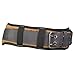 Dickies Heavy-Duty Padded Work Belt for Contractors, Double-Tongue Roller Buckle, Adjustable, 5-inch Width, Holds Most Tool Belt Pouches, Grey/Tan