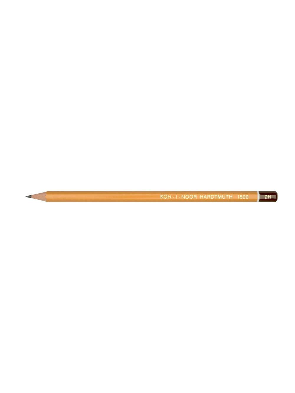 KOH-I-NOOR 1500 2H Graphite Pencil (Pack of 12)