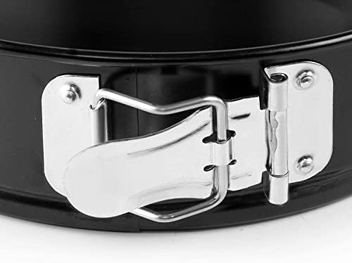 820112 Molde Desmontable, Negro, 12 cm