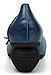 CUNZHAI Handmade Women's Spring/Summer Mid Chunky Heel Round Toe Genuine Leather Dress Pumps Shoes