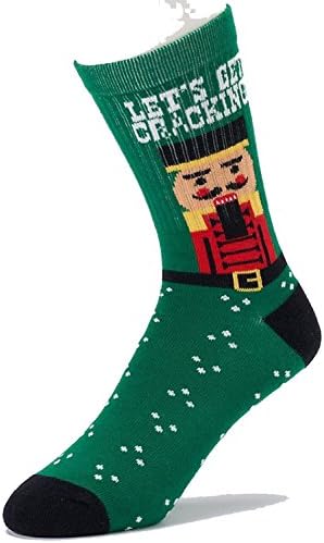 Two Socks Brand Let's Get Cracking Nutcracker Christmas Socks