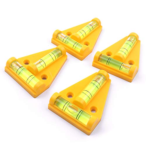 Atoplee 10pcs 2 Way T-Type Mini Spirit Level 44mm58mm Bubble for Professional Measuring/Normal Usage - Thumbnail 4