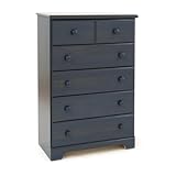 South Shore Furniture, Summer Breeze Collection, 5 Drawer Chest, Blueberry