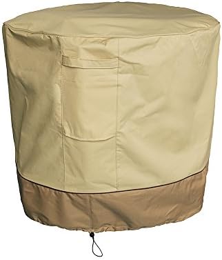 Summates Air Conditioner Cover (Round),Tan