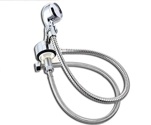 Hairstore Shower Head Spray Sprayer Salon Hairdresser with 2 Ways Water Flow (Small 1 Mode with Holder)