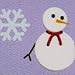 Country Brook Petz - Snowman Martingale Dog Collar - Christmas Collection Featuring Festive Designs (1 Inch, Medium)