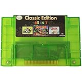 Super Games 65 in 1 Multi Game Cartridge for SNES -16 Bit Retro, Classic Game Consoles Classic Edition USA ver
