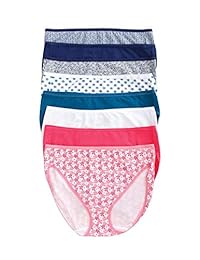 Felina algodón cobertura completa Hi Cut 8 unidades