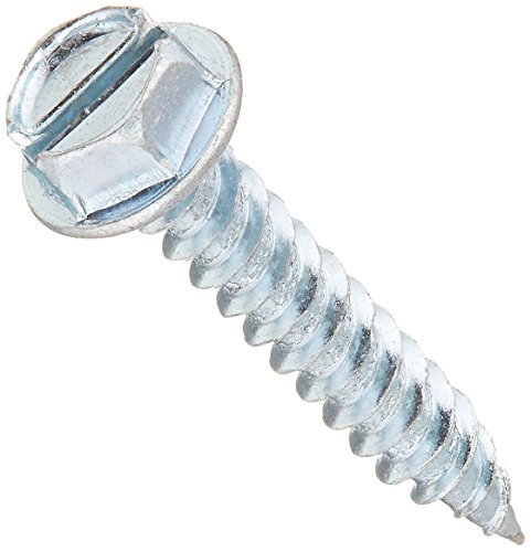 The Hillman Group 47190 8-Inch x 1-Inch Washer Head Self Piercing Screw, 1-Pound - Thumbnail 2