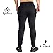 EK Mens Gym Jogger Pants Training Workout Slim fit Sweatpants Causal Leg Zipper