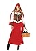 Leg Avenue Women's Size Plus Woodland Red Riding Hood, 3X / 4X