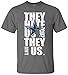 NZone Dallas 'They Hate Us' Men's T Shirt (XL, Gray)