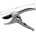 Gelindo Pruning Shears with Sharp Carbon SK-5 Steel Blade - Less Effort - Anti Slip Rubber Handles - Simple Unlocking Mechanism - Perfect for Apple Trees, Roses & Hedges