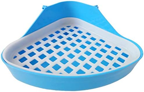 Flyes Pet Small Rat Toilet Square Potty Trainer Corner Litter Bedding Box Pet Small Animal