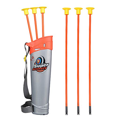 image for Fstop Labs 2 Pack Set Kids Archery Bow Arrow Toy Set with Targets, Suc